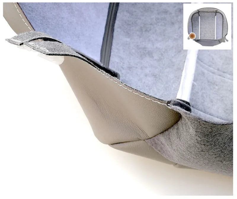 Car Seat Cushions Pad Car Styling For Hummer H2 2003 - 2007 Driver Side Bottom Microfiber Leather Seat Cover