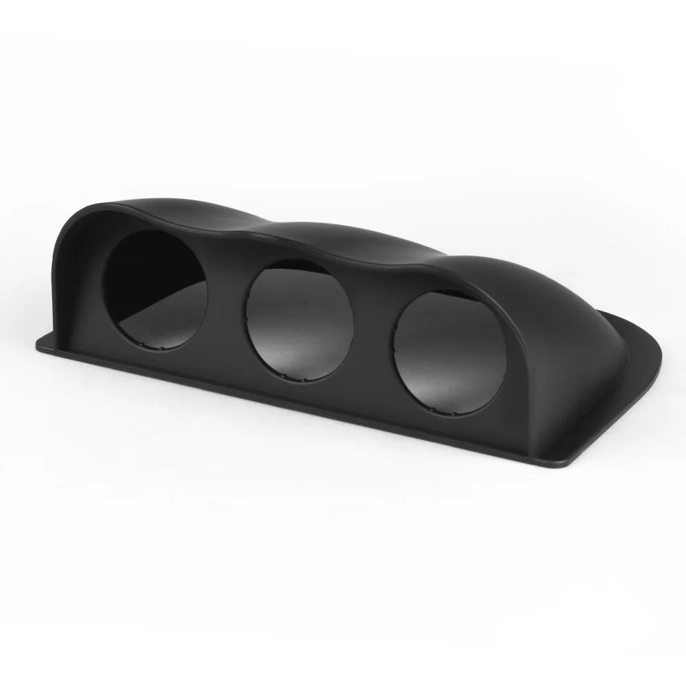 2 inch 52mm Racing Dash Board Dual Triple Gauge Pod Black Carbon Fiber Color Gauge Pod Mount Holder
