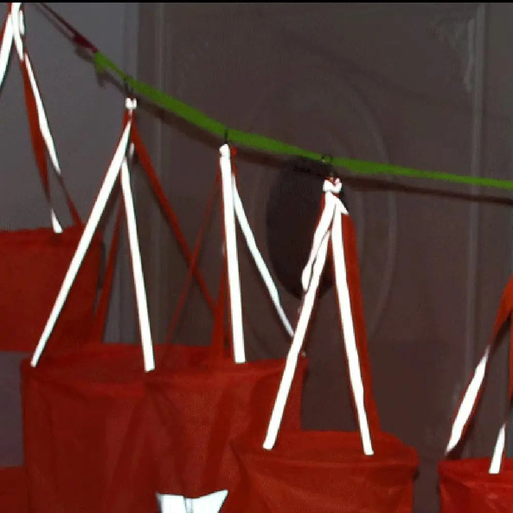 White And Red Fluoerscence Waterproof Wind Sock Wind Sleeve Waterproof Wind Vane Windbag Scale Airport Windsock