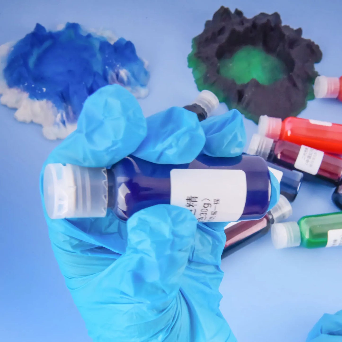 80g Epoxy Resin Pigments Second-generation Highly Concentrated Bright Color Precision Liquid Colorant Dye DIY Jewelry Making