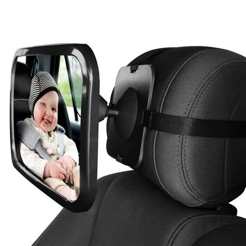 Baby Car Mirror Adjustable Car Back Seat Rearview Facing Headrest Mount Child Kids Infant Baby Safety Monitor Accessories
