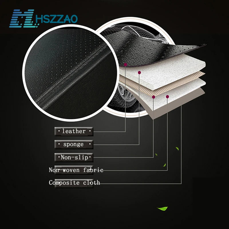 Ultra-Luxury Car Seat Protection Single Seat Without Backrest PU Senior Leather Car Seat Cover For Most Four-Door Sedan&SUV