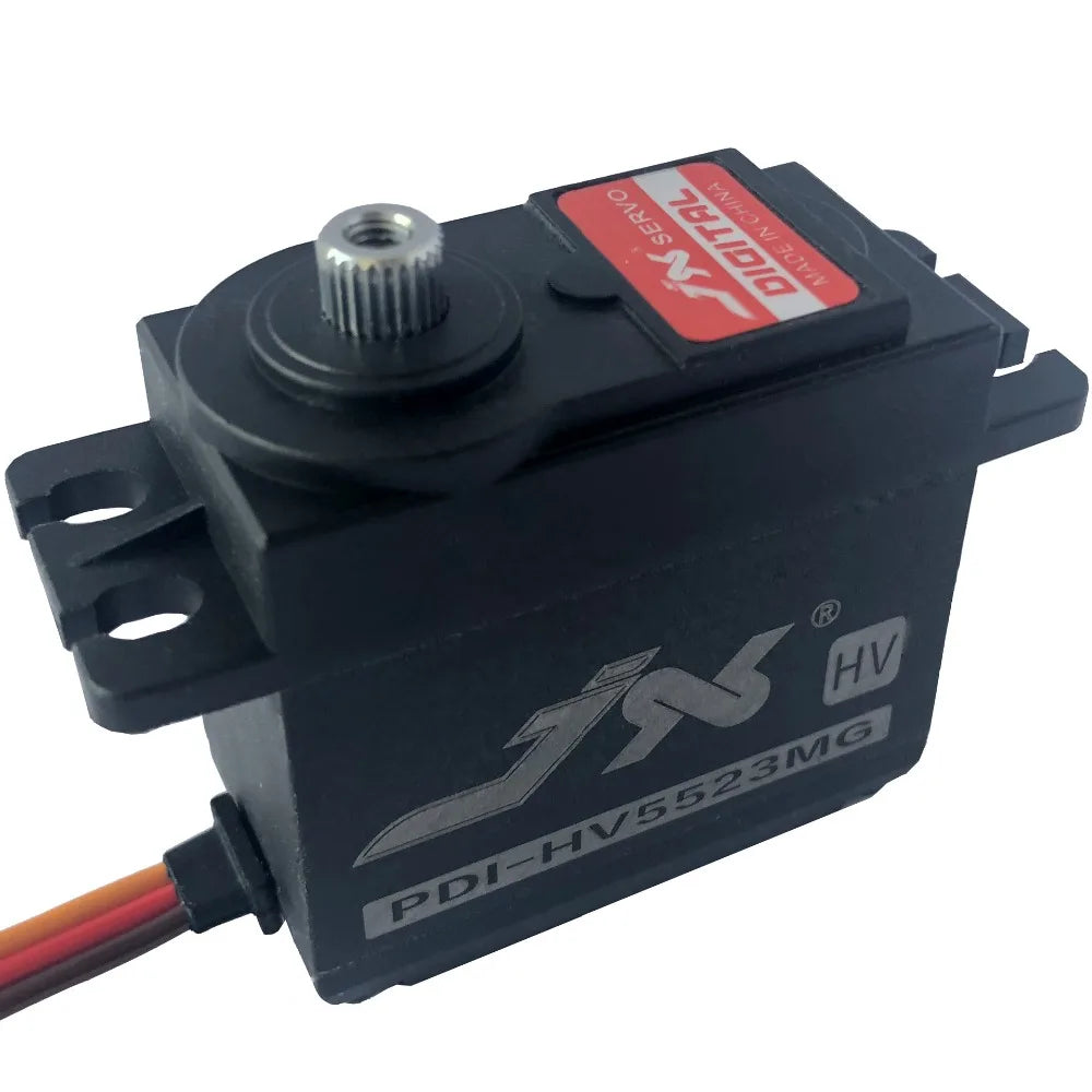 JX Servo PDI-HV5523MG 23KG 8.4V 0.16 Sec Metal Gear Standard Servo for 1:8 1:10 RC Car Robot Airplane PDI-6225MG-300 HV upgrade