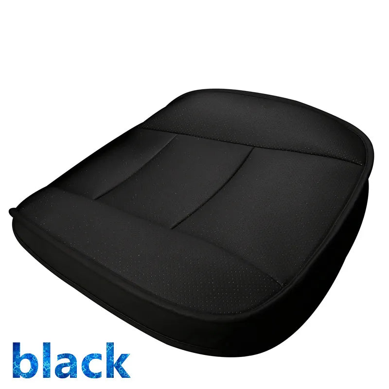 Ultra-Luxury Car Seat Protection Single Seat Without Backrest PU Senior Leather Car Seat Cover For Most Four-Door Sedan&SUV