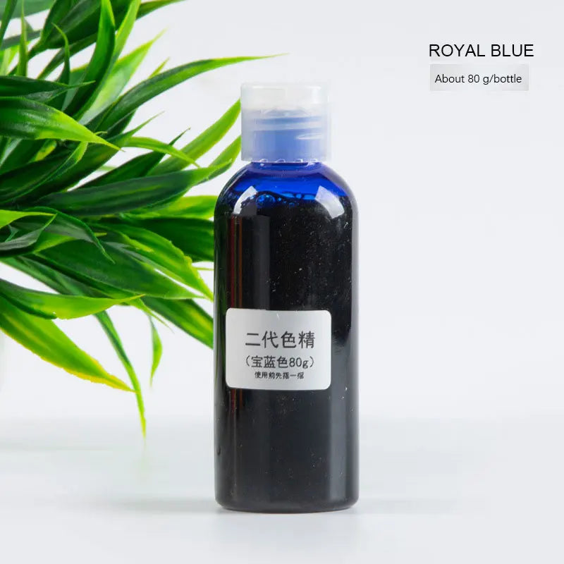 80g Epoxy Resin Pigments Second-generation Highly Concentrated Bright Color Precision Liquid Colorant Dye DIY Jewelry Making
