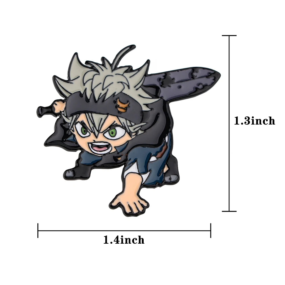 LT1315 Japanese Anime Badges Enamel Pin Collar Lapel Pins Badge on Backpack Accessories Decoration Jewelry Gift