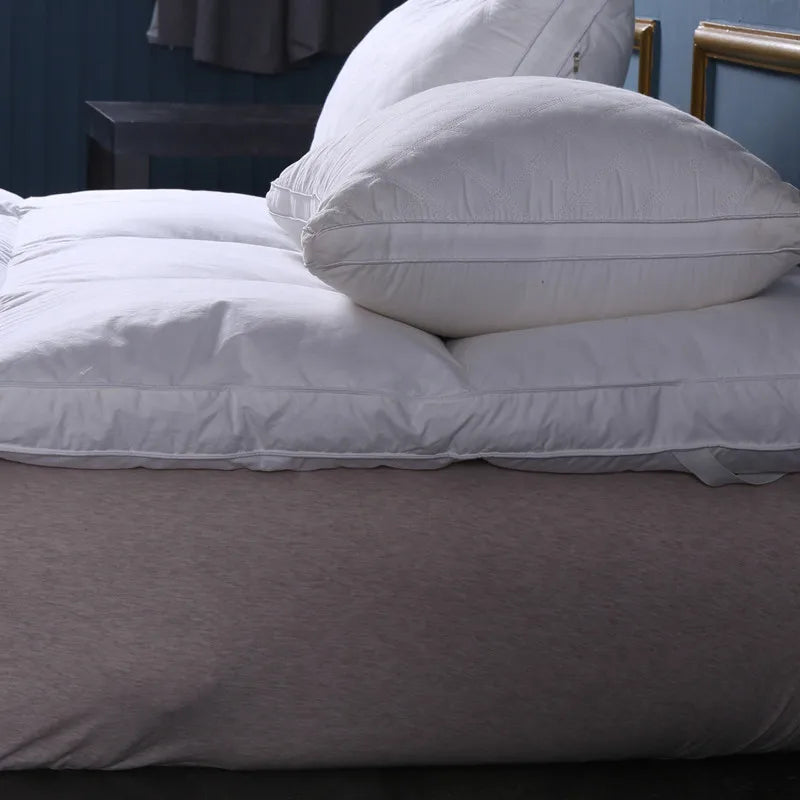 10cm Thick Feather Velvet Fiber Filled Mattress Non-slip Fixed Single And Double Can Be Customized Tatami