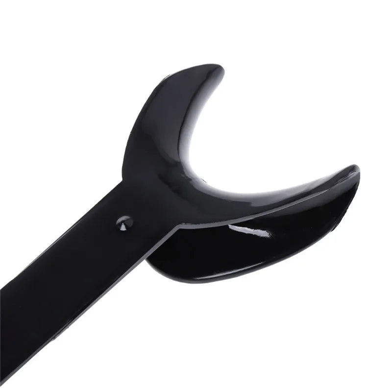 2PCS/Bag Dentistry Black Double Head Lip Retractor Dental Intraoral Lip Cheek Orthodontic Mouth Opener Dentist Tools 2 Sizes