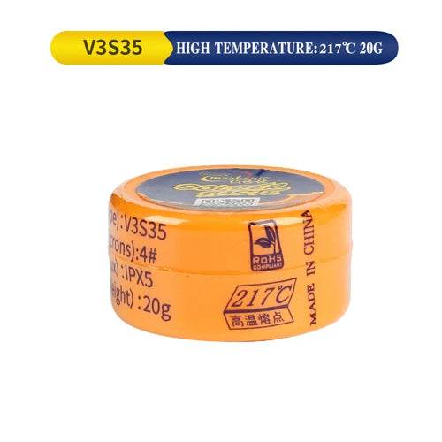 MECHANIC Lead-Free Solder Paste Low/High Temperature Soldering Flux Welding Tin Paste for Mobile Phone PCB BGA SMD Repair Tools