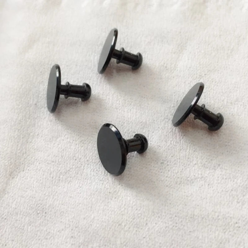 Metal Buckle For Mi Band Strap 7 6 5 4 3 Button For Xiaomi Bracelet 6 7 8 Smart Watch Accessories For MiBand 7 Replacement Spike