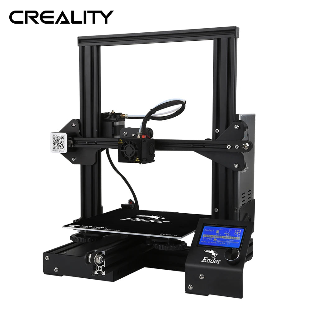 To 3D Ender-3/Ender-3X Printer 32 Bits Mainboard Full Metal Resume Print With Print Size 220*220*250MM