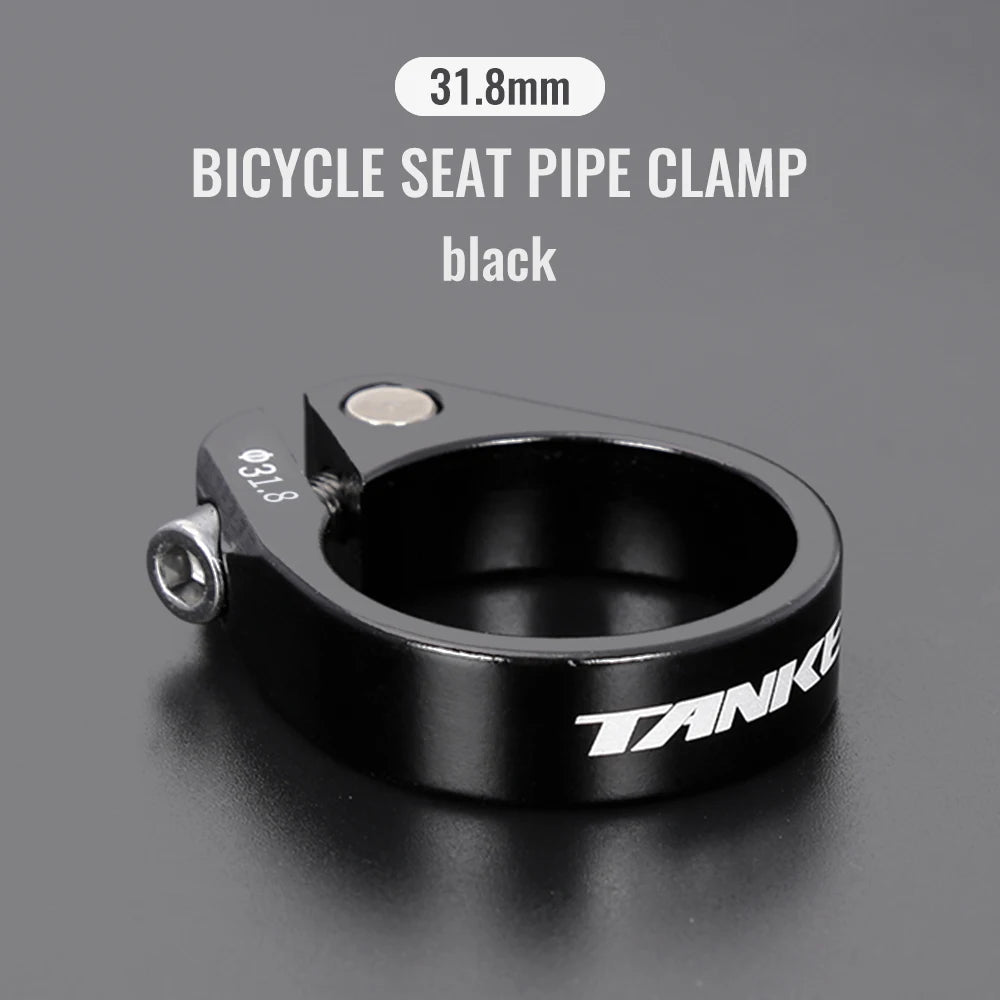TANKE Seat Post Clamp MTB Road Bike 31.8 34.9mm Mountain Aluminum Alloy Ultralight Mountain Bicycle Seatpost Clamps Cycling Part