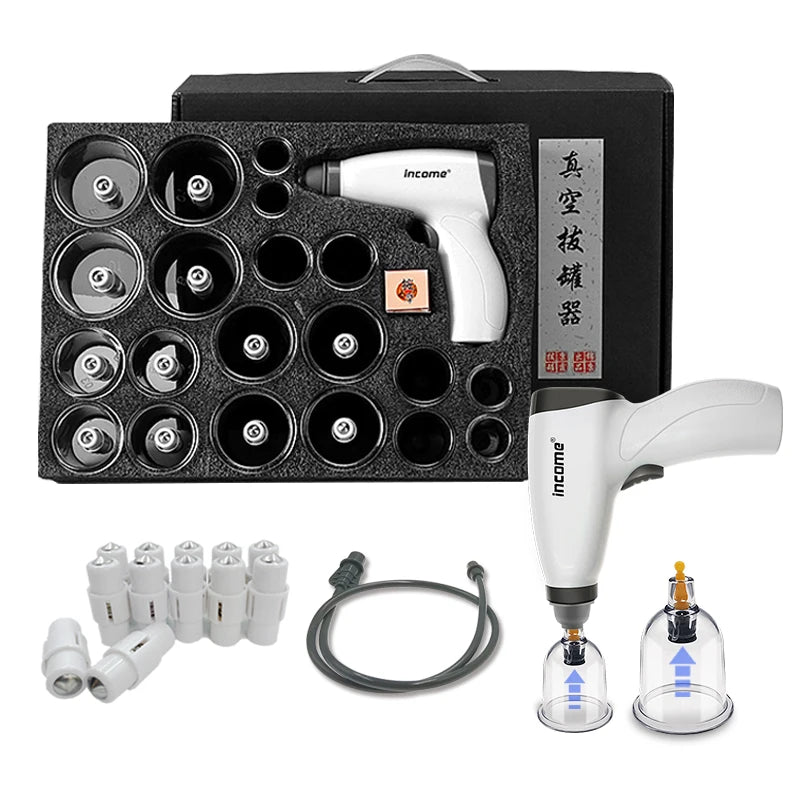 Suction Cups Anti Cellulite Electric Bank Vacuum Hijama Cupping Glasses Therapy Chinese Medicine Physiotherapy Massage Body Jars