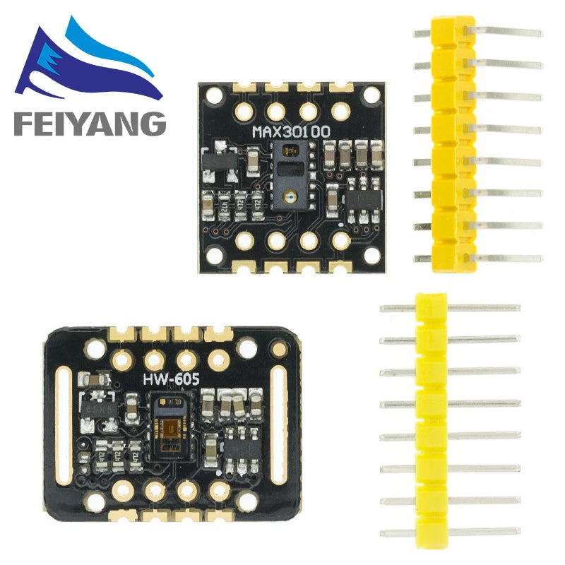 MH-ET LIVE MAX30102 MAX30100 Heart rate Sensor Module Puls detection Blood oxygen concentration test For Arduino Ultra-Low Power