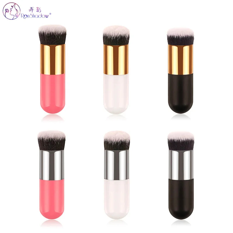 Ronshadow Single Portable Foundation Powder Cosmetic Makeup Brush Beauty Pudgy Make Up