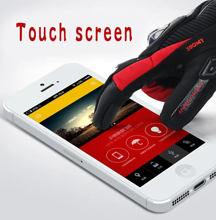 Motorcycle gloves 100% Waterproof windproof Winter warm Guantes Moto Luvas Touch Screen Motosiklet Eldiveni Protective