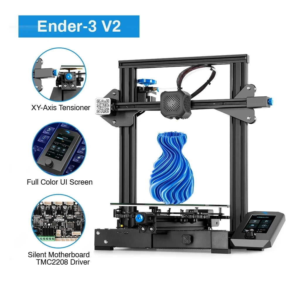 Go 3D Printer Ender-3/3Pro/Ender 3 V2/Ender-3S1/Ender3S1Pro Printer Smart Filament Sensor Self-assemble Printer Kit 32 Bit