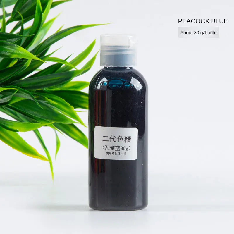 80g Epoxy Resin Pigments Second-generation Highly Concentrated Bright Color Precision Liquid Colorant Dye DIY Jewelry Making