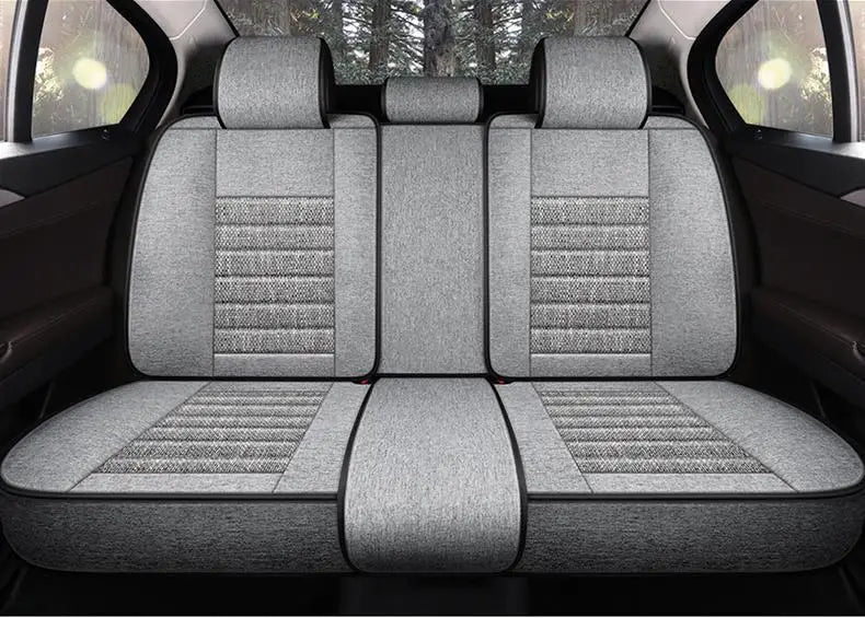 Car Front&Rear Seat full surround Cover Car Styling Universal for Five-Seat Cars with pillow for All Four Seasons