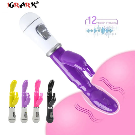Double Head Vibrator Vaginal Massage Dildo Sex Toys for Women G-Spot Vibrating Love Egg Clitoris Stimulator Female Masturbator