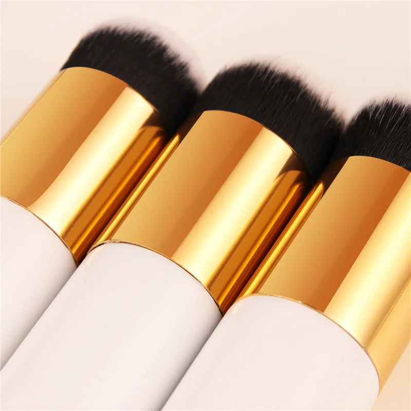 Ronshadow Single Portable Foundation Powder Cosmetic Makeup Brush Beauty Pudgy Make Up