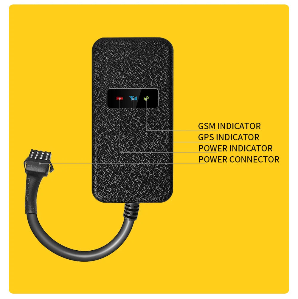 DYEGOO GT003 Vehicle Car Motorcycle GPS Tracker Waterproof Vibration Ignition GEO Fence Overspeed Alarm Andorid IOS APP
