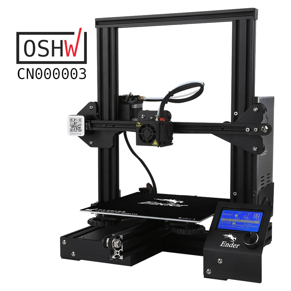 Go 3D Printer Ender-3 Ender3X Continuation Printing V-slot Resume Power Failure Masks Hotbed High Precision Large Size