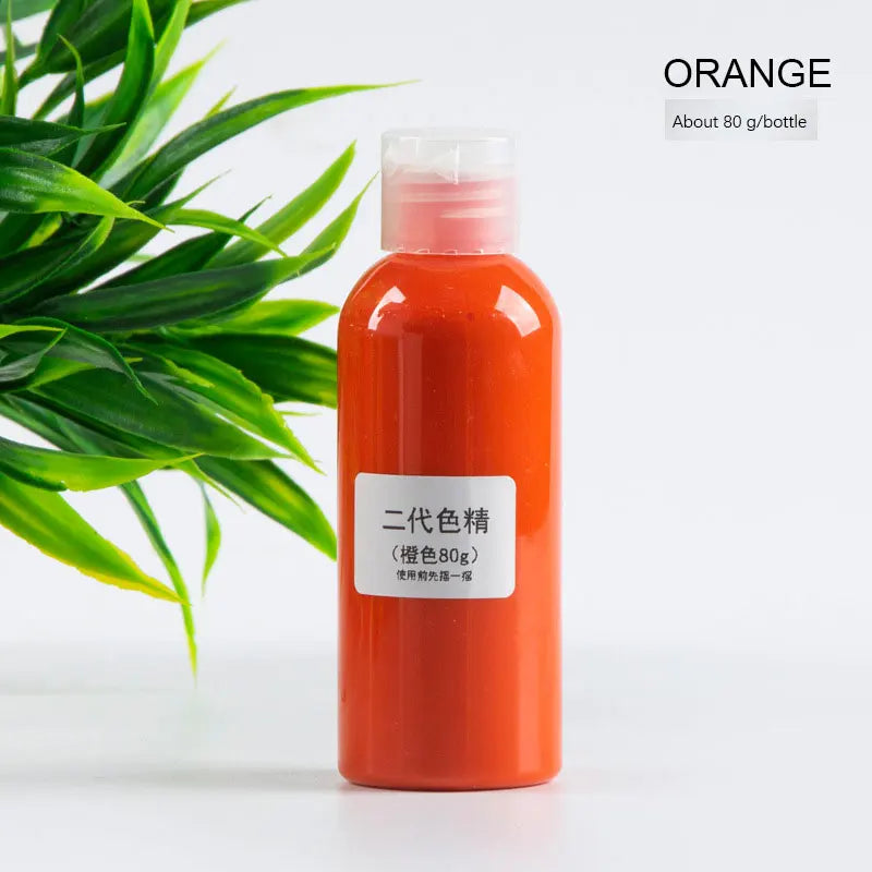 80g Epoxy Resin Pigments Second-generation Highly Concentrated Bright Color Precision Liquid Colorant Dye DIY Jewelry Making
