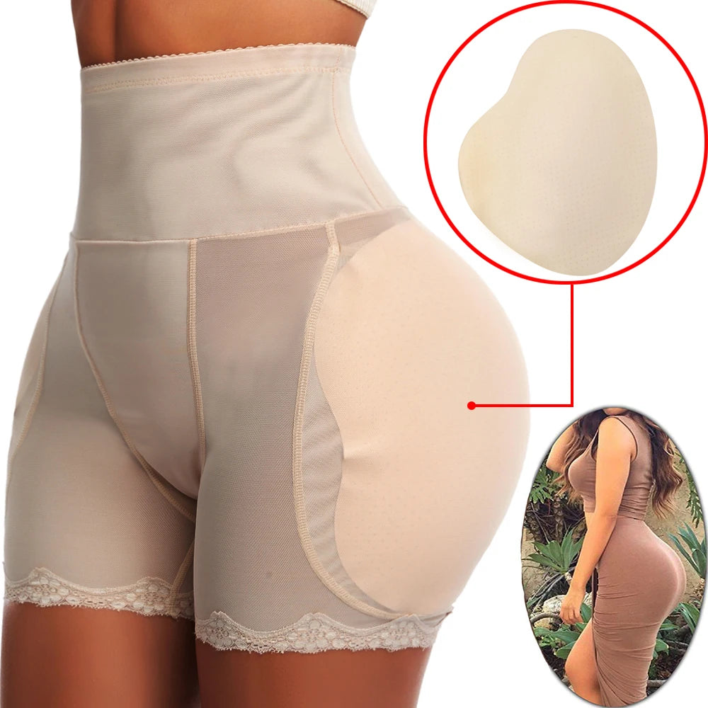 Hip Shapewear Panties Women Butt Lifter Shaper Panties Sexy Body Shaper Push Up Panties Hip Enahncer Shapewear with Pads