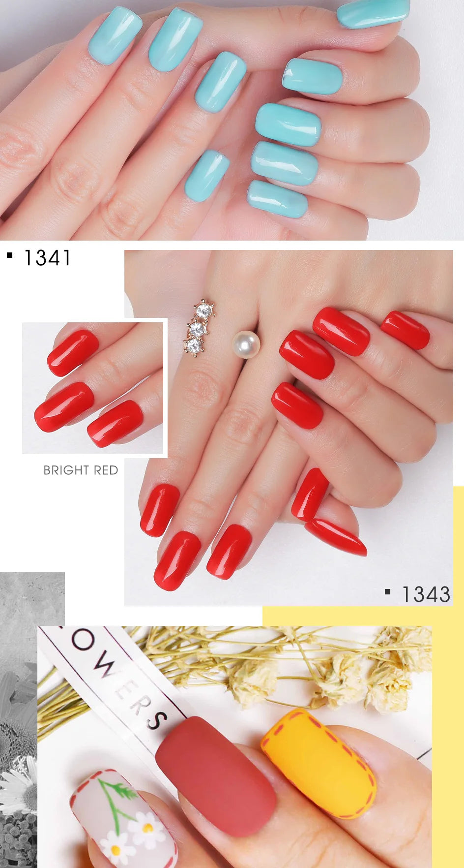 NAILCO 15ml 20/30pcs Gel Nail Polish Set Spring Summer Color UV Gel Nail Art All For Manicure  Gel Paint For DIY Professionals