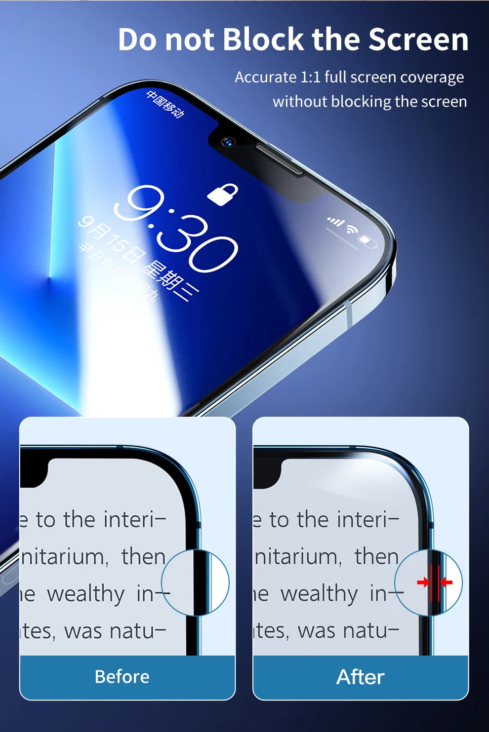 SmartDevil for iPhone 14 11 Full Cover Tempered Glass for iPhone 13 Pro Max 12 mini 7 8 X XS XR SE 3 2020 Screen Protector HD
