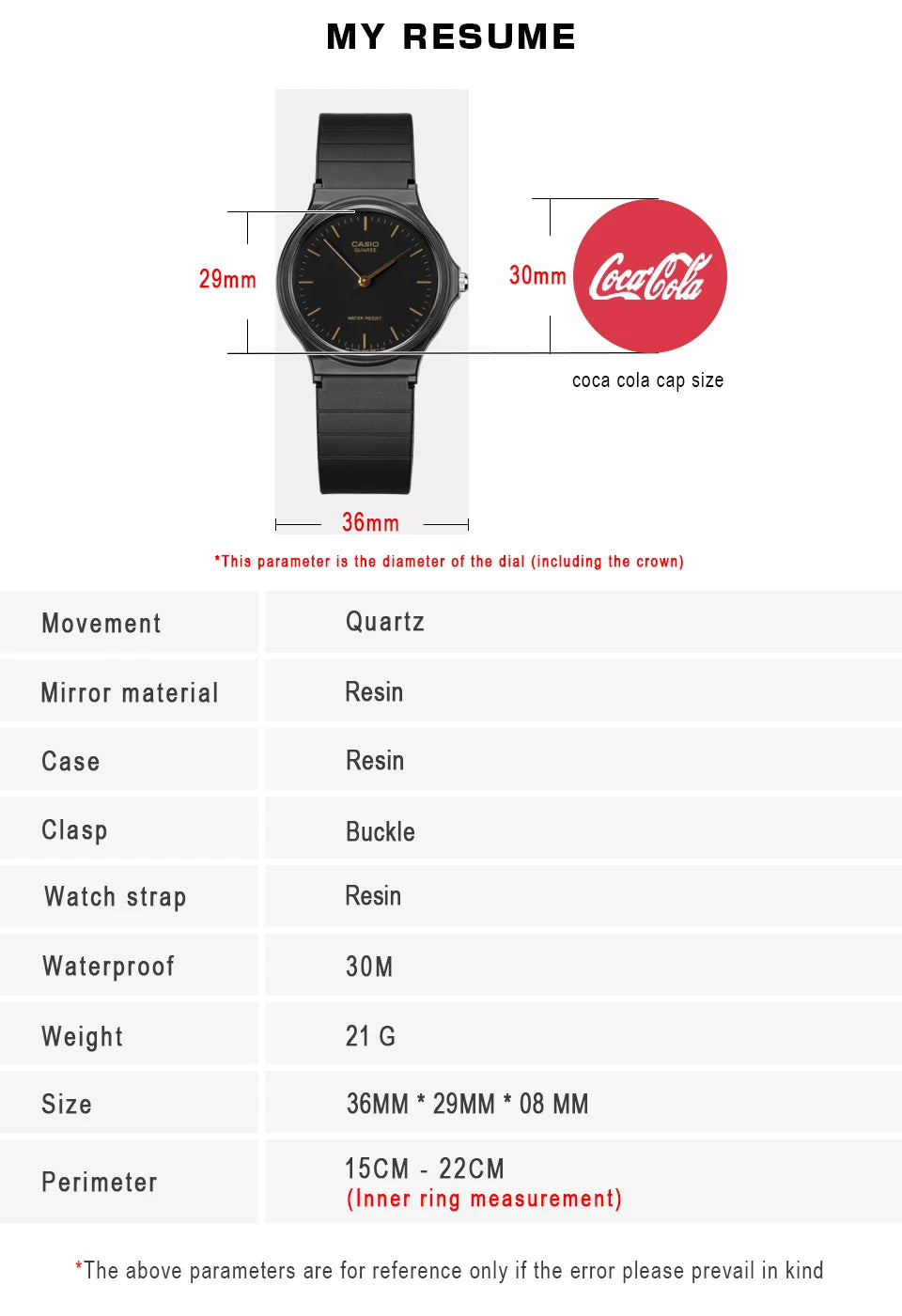 Casio watch men top brand luxury set 30m Waterproof men watch quartz military wrist Watch neutral Sport women watches relogio MQ