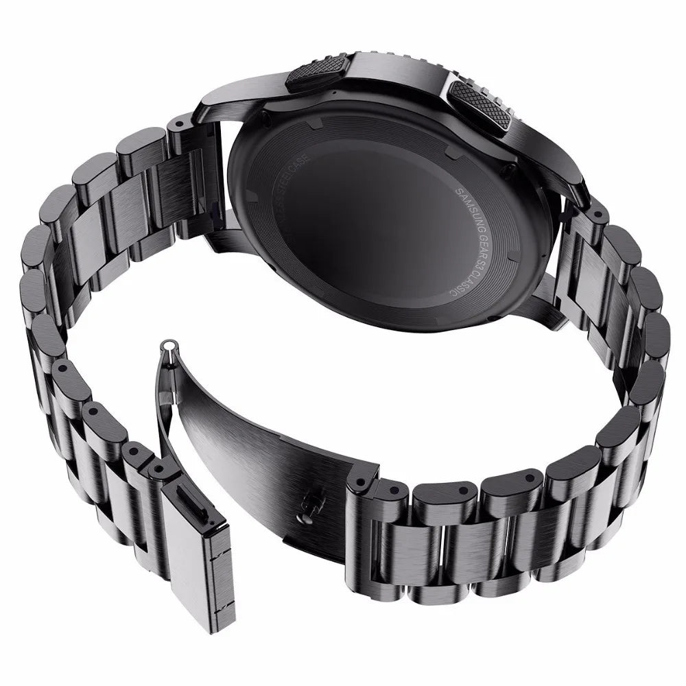 20mm 22mm 18mm 24mm Stainless Steel Strap for Samsung Galaxy Watch 6Classic 6 5 4 5Pro 40mm 44mm 43mm 47mm Gear S3 for Huawei GT