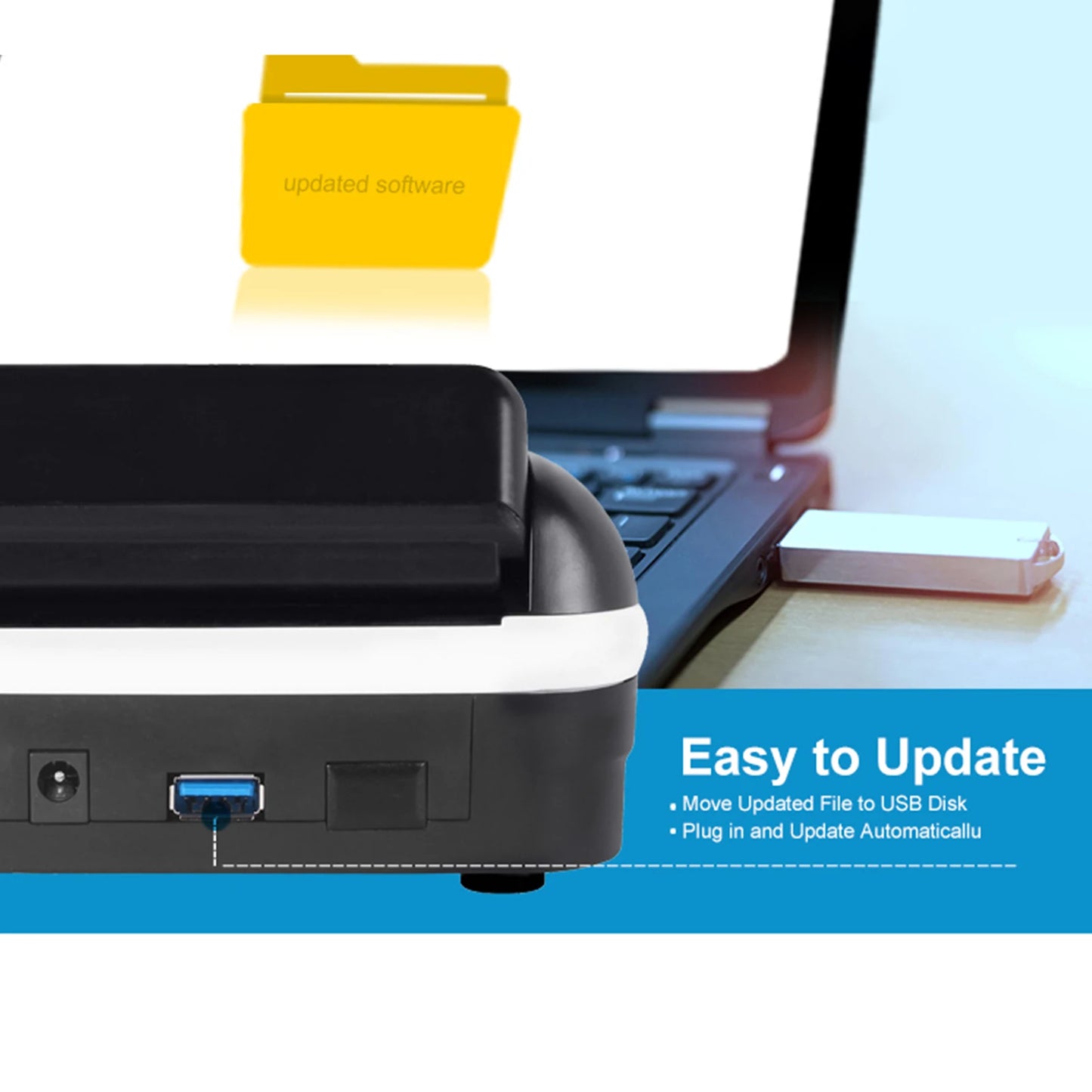 Bisofice Portable Mini Money Counter Counterfeit Bill Detector Automatic Money Detection By UV MG IR Image Paper Quality Size