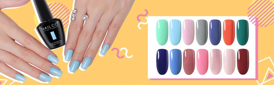 NAILCO 15ml 20/30pcs Gel Nail Polish Set Spring Summer Color UV Gel Nail Art All For Manicure  Gel Paint For DIY Professionals