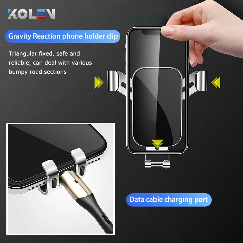 Car Mobile Phone Holder For Audi A1 2011 2012 2013 - 2019 Gravity Stand GPS Special Mount Support Navigation Bracket Accessories