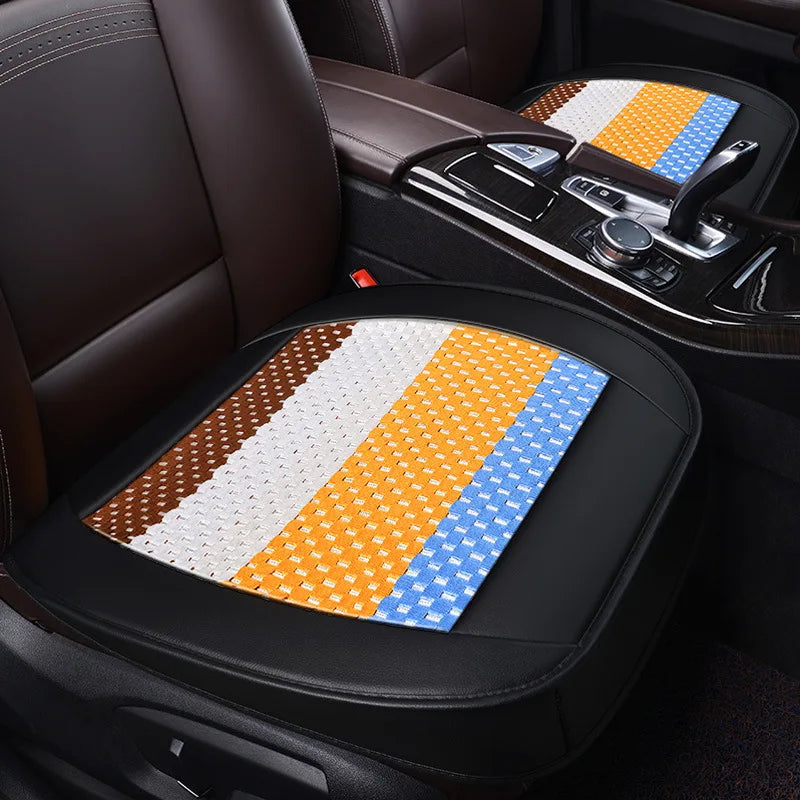 Ice silk all-inclusive butt cushion four seasons breathable car seat leaflet refreshing seat cushion car decoration