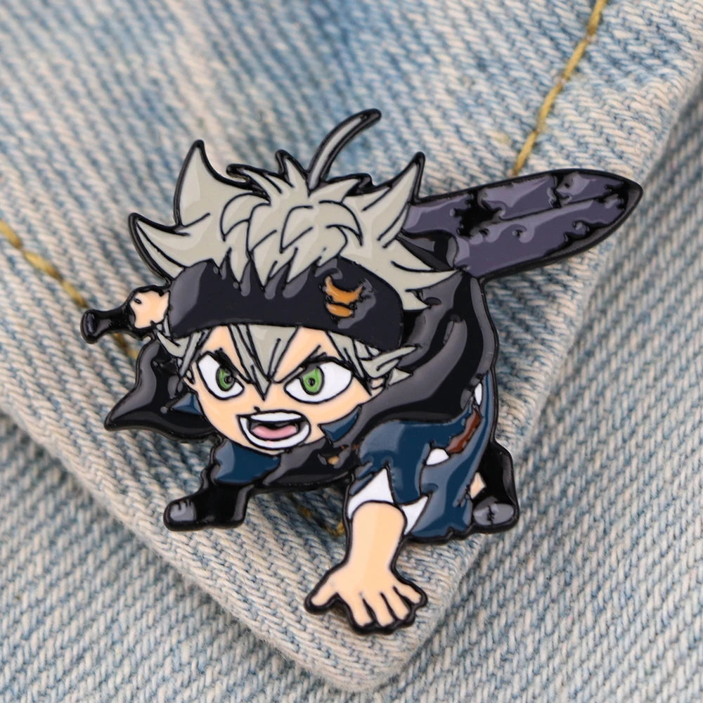 LT1315 Japanese Anime Badges Enamel Pin Collar Lapel Pins Badge on Backpack Accessories Decoration Jewelry Gift