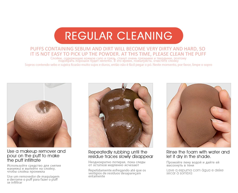 IMAGIC  Makeup Sponge Puff  Professional Cosmetic Puff For Foundation Beauty Cosmetic make up sponge Puff