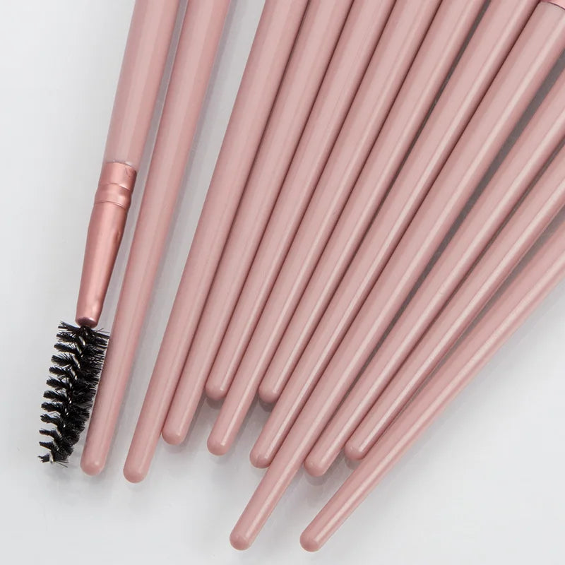 Ronshadow 12PCS Makeup Brushes Set Brochas Maquillaje Pincel De Maquiagem Kit Rangement Maquillage Beauty  Makeup Tools