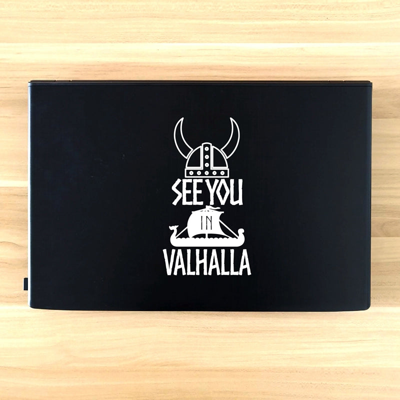 "Goodbye Valhalla" car sticker cross country diesel car personalized decoration car motorcycle auto parts fun Decal pvc30cm