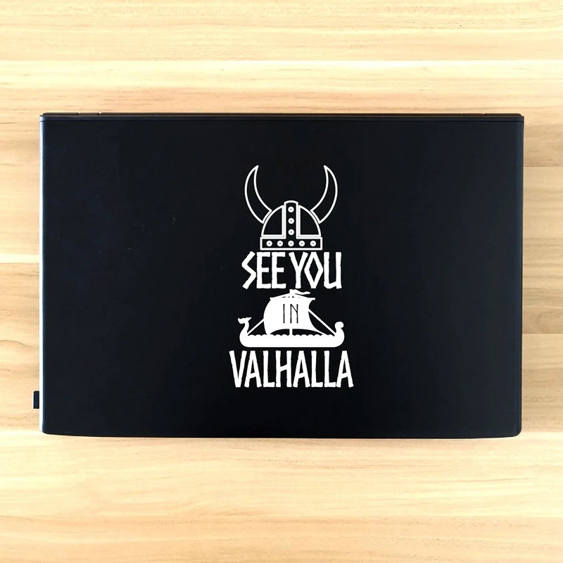 "Goodbye Valhalla" car sticker cross country diesel car personalized decoration car motorcycle auto parts fun Decal pvc30cm