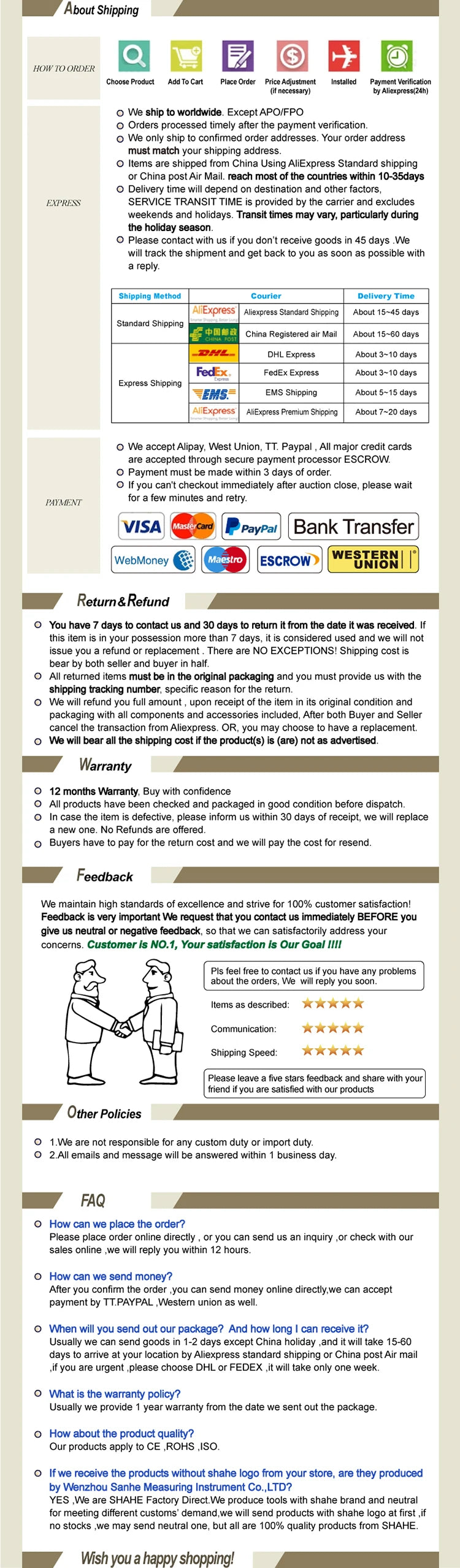 SHAHE New Type Indicator 0-12.7/25.4 mm 0.01 mm Digital Dial Gauge Precision Measurement Tools Digital Dial Indicator