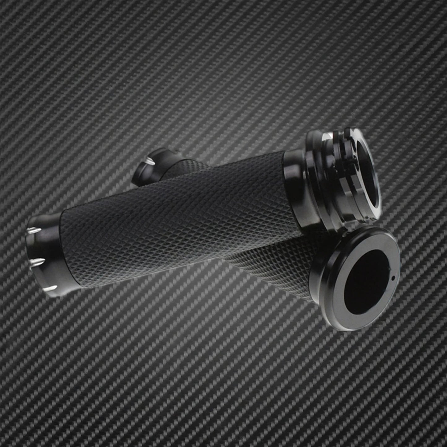 Universal Motorcycle 1"25mm Hand Grips Handle Bar CNC For Harley Touring Road Glide Sportster 883 1200 XL Dyna Softail Custom