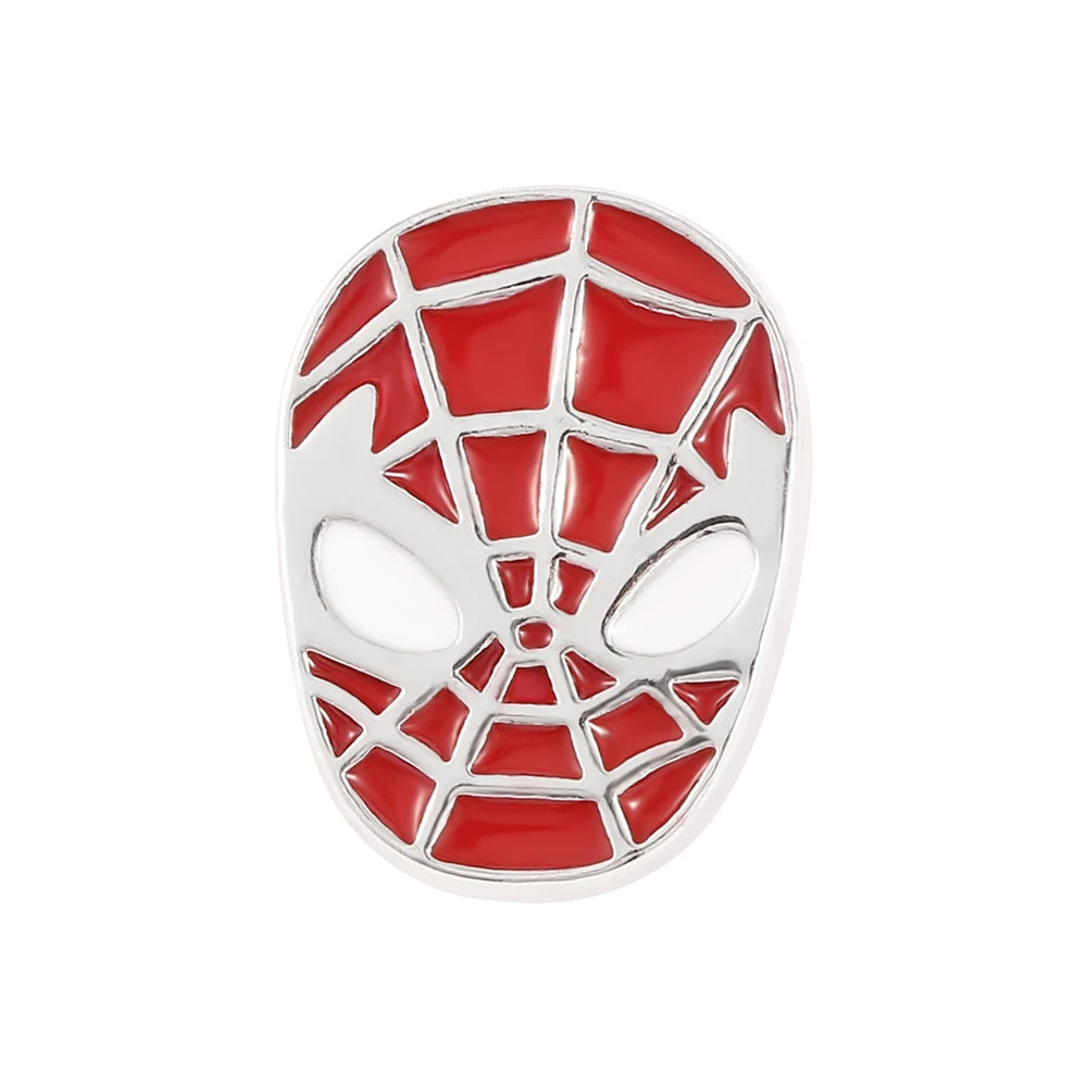 Marvel Superhero Collection Brooch Captain America Iron Man Spiderman Hulk The Avengers Badge Metal Enamel Lapel Pin Accessories