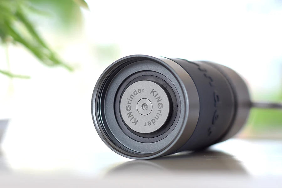Kingrinder K4 /K6 manual coffee grinder portable mill 420stainless steel 48mm stainless steel Titanium plating burr