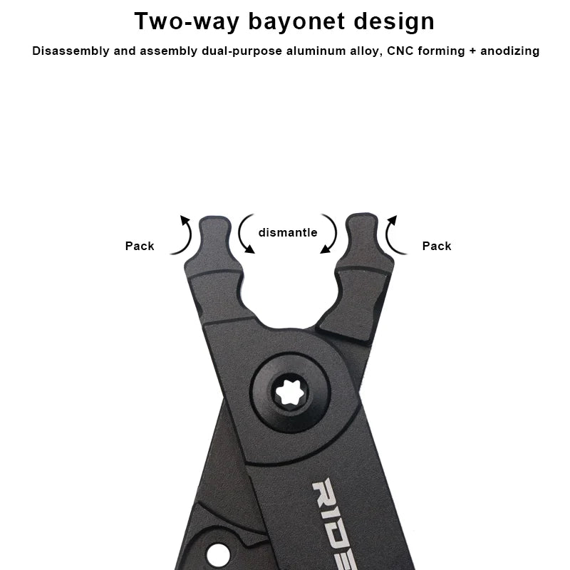 Bicycle Chain Link Pliers Mini Mountain Bike Quick Removal Install Plier Cycling Chain Buckle Open Close Clamp MTB Repair Tools