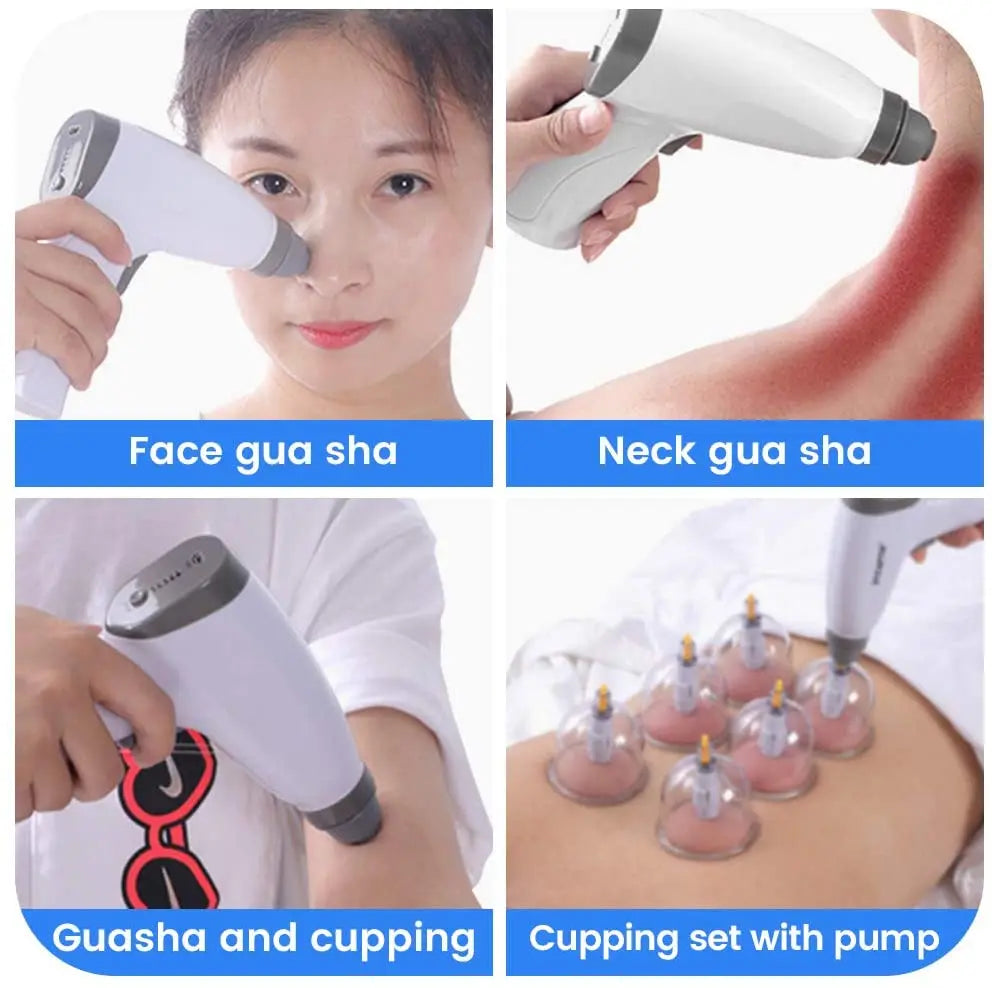 Suction Cups Anti Cellulite Electric Bank Vacuum Hijama Cupping Glasses Therapy Chinese Medicine Physiotherapy Massage Body Jars