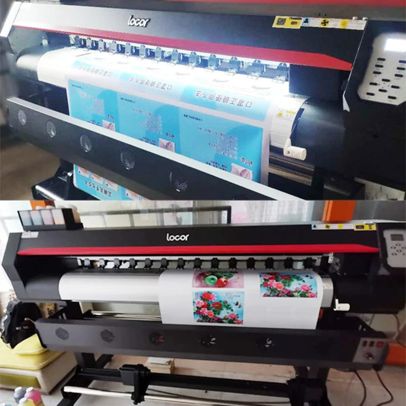 1.6M 64Inch Eco Inkjet Printer Machine Vinyl Digital Flex Printing Machine Banner Large Format Eco Solvent Printer