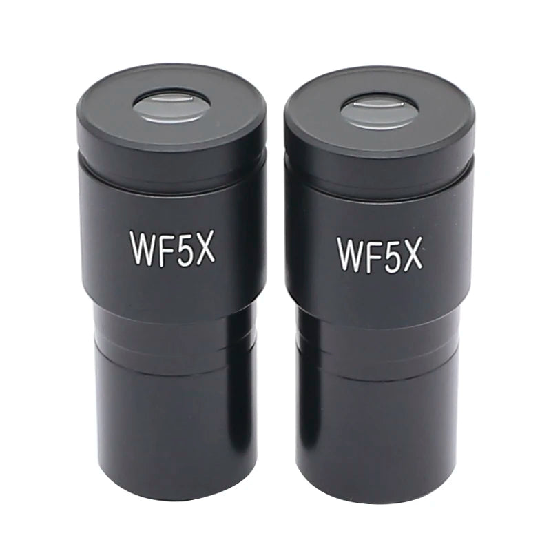 Biological Microscope Eyepiece WF5 WF10 WF15 WF16 WF20 WF25 Mounting 23.2mm Wide Field Optical Lens Microscope Accessories